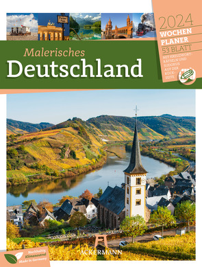 Malerisches Deutschland – Wochenplaner Kalender 2024