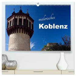 Malerisches Koblenz (hochwertiger Premium Wandkalender 2024 DIN A2 quer), Kunstdruck in Hochglanz von boeTtchEr,  U