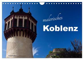 Malerisches Koblenz (Wandkalender 2024 DIN A4 quer), CALVENDO Monatskalender von boeTtchEr,  U