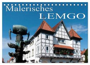Malerisches Lemgo (Tischkalender 2024 DIN A5 quer), CALVENDO Monatskalender von happyroger,  happyroger