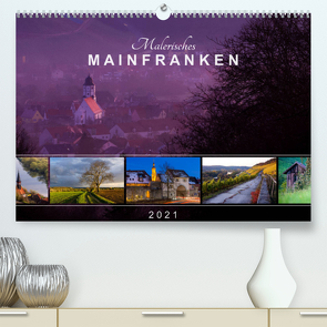 Malerisches Mainfranken (Premium, hochwertiger DIN A2 Wandkalender 2023, Kunstdruck in Hochglanz) von Müther,  Volker