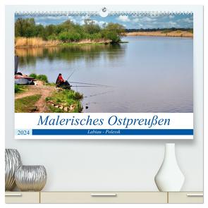 Malerisches Ostpreußen – Labiau-Polessk (hochwertiger Premium Wandkalender 2024 DIN A2 quer), Kunstdruck in Hochglanz von von Loewis of Menar,  Henning
