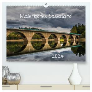 Malerisches Sauerland (hochwertiger Premium Wandkalender 2024 DIN A2 quer), Kunstdruck in Hochglanz von Rein,  Simone