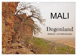 Mali – Dogonland – Weltkultur- und Weltnaturerbe (Wandkalender 2024 DIN A3 quer), CALVENDO Monatskalender von Veh,  Claudia
