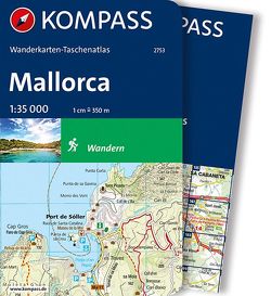 KOMPASS Wanderkarten-Taschenatlas Mallorca 1:35.000 von KOMPASS-Karten GmbH
