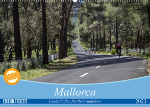 Mallorca: Die schönsten Landschaften für Rennradfahrer (Wandkalender 2023 DIN A2 quer) von Poul,  Herbert
