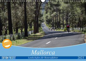 Mallorca: Die schönsten Landschaften für Rennradfahrer (Wandkalender 2023 DIN A3 quer) von Poul,  Herbert