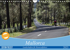 Mallorca: Die schönsten Landschaften für Rennradfahrer (Wandkalender 2023 DIN A4 quer) von Poul,  Herbert