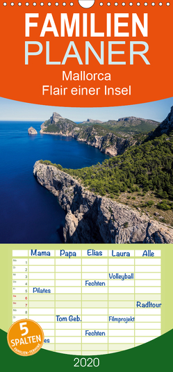 Mallorca – Flair einer Insel – Familienplaner hoch (Wandkalender 2020 , 21 cm x 45 cm, hoch) von Dreegmeyer,  H.