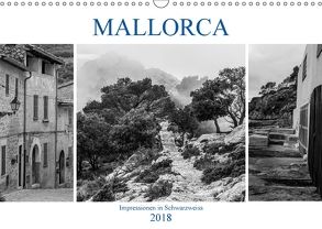 Mallorca – Impressionen in Schwarzweiß (Wandkalender 2018 DIN A3 quer) von Blome,  Dietmar