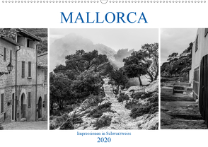Mallorca – Impressionen in Schwarzweiß (Wandkalender 2020 DIN A2 quer) von Blome,  Dietmar