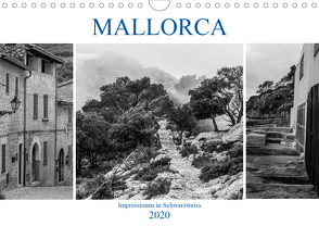 Mallorca – Impressionen in Schwarzweiß (Wandkalender 2020 DIN A4 quer) von Blome,  Dietmar