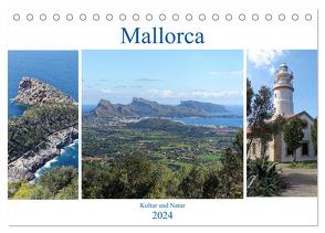 Mallorca – Kultur und Natur (Tischkalender 2024 DIN A5 quer), CALVENDO Monatskalender von Balan,  Peter