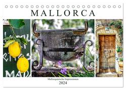 Mallorca – Mallorquinische Impressionen (Tischkalender 2024 DIN A5 quer), CALVENDO Monatskalender von Meyer,  Dieter