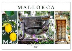 Mallorca – Mallorquinische Impressionen (Wandkalender 2024 DIN A2 quer), CALVENDO Monatskalender von Meyer,  Dieter