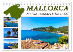 MALLORCA, Meine Balearische Insel (Tischkalender 2024 DIN A5 quer), CALVENDO Monatskalender von Dreegmeyer,  Andrea