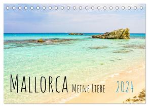 Mallorca Meine Liebe (Tischkalender 2024 DIN A5 quer), CALVENDO Monatskalender von Rogalski,  Solveig