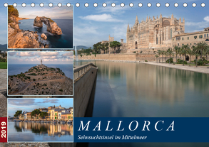 Mallorca, Sehnsuchtsinsel im Mittelmeer (Tischkalender 2019 DIN A5 quer) von Kruse,  Joana