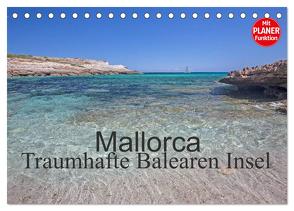 Mallorca – Traumhafte Balearen Insel (Tischkalender 2024 DIN A5 quer), CALVENDO Monatskalender von Potratz,  Andrea