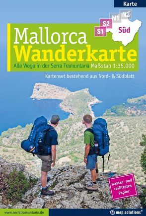 Mallorca – Wanderkarte 1:35.000 (Kartenset mit Nord + Süd-Blatt) von Schichor,  Marc