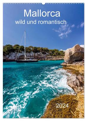 Mallorca – wild und romantisch (Wandkalender 2024 DIN A2 hoch), CALVENDO Monatskalender von Seibertz,  Juergen
