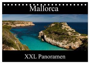 Mallorca – XXL Panoramen (Tischkalender 2024 DIN A5 quer), CALVENDO Monatskalender von Schonnop,  Juergen