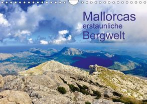 Mallorcas erstaunliche Bergwelt (Wandkalender 2018 DIN A4 quer) von Werner,  Reinhard