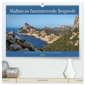 Mallorcas faszinierende Bergwelt (hochwertiger Premium Wandkalender 2024 DIN A2 quer), Kunstdruck in Hochglanz von Brehm,  Frank