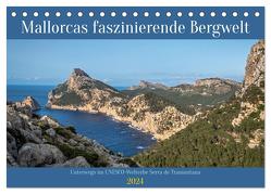 Mallorcas faszinierende Bergwelt (Tischkalender 2024 DIN A5 quer), CALVENDO Monatskalender von Brehm,  Frank