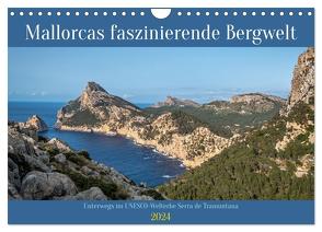 Mallorcas faszinierende Bergwelt (Wandkalender 2024 DIN A4 quer), CALVENDO Monatskalender von Brehm,  Frank