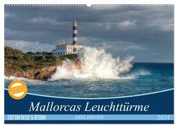 Mallorcas Leuchttürme (Wandkalender 2024 DIN A2 quer), CALVENDO Monatskalender von Hilger,  Axel