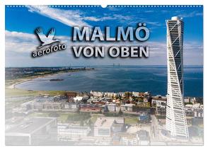 Malmö von oben (Wandkalender 2024 DIN A2 quer), CALVENDO Monatskalender von Kloth & Ralf Roletschek,  Daniela