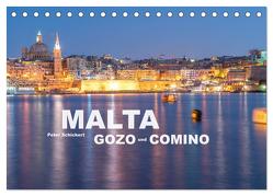 Malta – Gozo und Comino (Tischkalender 2024 DIN A5 quer), CALVENDO Monatskalender von Schickert,  Peter