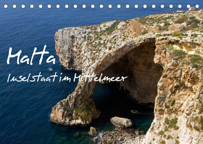 Malta – Inselstaat im Mittelmeer (Tischkalender 2023 DIN A5 quer) von Paszkowsky,  Ingo