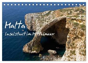 Malta – Inselstaat im Mittelmeer (Tischkalender 2024 DIN A5 quer), CALVENDO Monatskalender von Paszkowsky,  Ingo