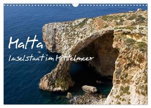 Malta – Inselstaat im Mittelmeer (Wandkalender 2024 DIN A3 quer), CALVENDO Monatskalender von Paszkowsky,  Ingo