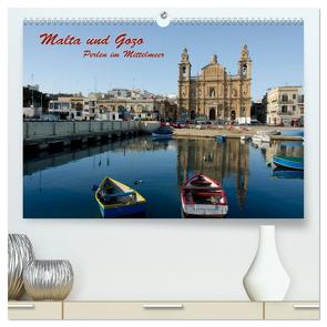 Malta und Gozo, Perlen im Mittelmeer (hochwertiger Premium Wandkalender 2024 DIN A2 quer), Kunstdruck in Hochglanz von Koch,  Hermann