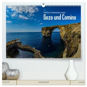 Maltas Schwesterinseln Gozo und Comino (hochwertiger Premium Wandkalender 2024 DIN A2 quer), Kunstdruck in Hochglanz von Eggers,  Mario