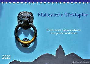 Maltesische Türklopfer (Tischkalender 2023 DIN A5 quer) von DieReiseEule