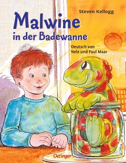 Malwine in der Badewanne von Kellogg,  Steven, Maar,  Nele, Maar,  Paul