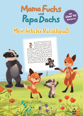 Mama Fuchs und Papa Dachs. Mein liebster Rätselspaß