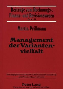 Management der Variantenvielfalt von Prillmann,  Martin