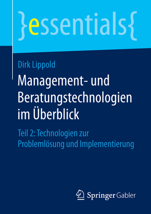 Management- und Beratungstechnologien im Überblick von Lippold,  Dirk