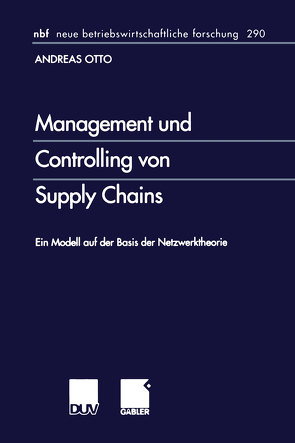 Management und Controlling von Supply Chains von Otto,  Andreas