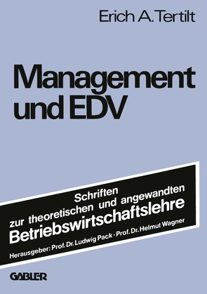 Management und EDV von Tertilt,  Erich A.