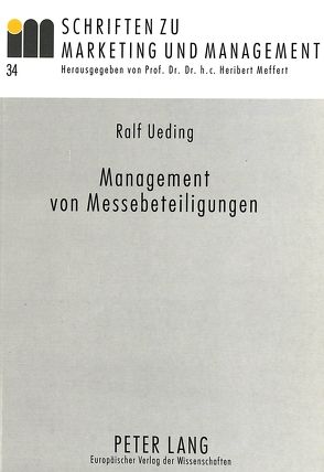 Management von Messebeteiligungen von Ueding,  Ralf