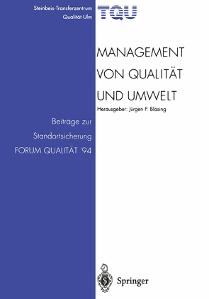 Management von Qualität und Umwelt von Bläsing,  Jürgen P.