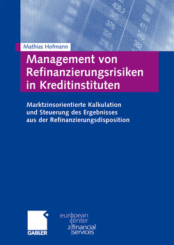 Management von Refinanzierungsrisiken in Kreditinstituten von Hofmann,  Mathias