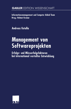 Management von Softwareprojekten von Kotulla,  Andreas