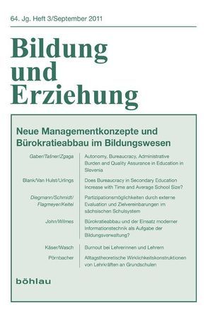 Managementkonzepte und Bürokratieabbau im Bildungswesen von Mitter,  Wolfgang, Rakhkochkine,  Anatoli